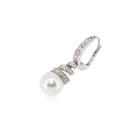 Earrings Salvini Woman in White Gold Diamante 0.38 Ct AOV04586 - AOV04586